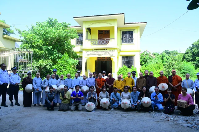 Phái đoàn thăm cơ sở tự viện đào tạo các nhà sư theo truyền thống Phật giáo Myanmar