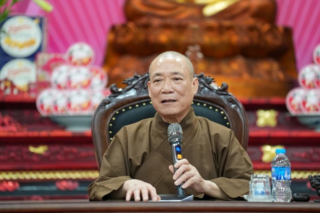 Hòa thượng Thích Bảo Nghiêm ban đạo từ Hòa thượng Thích Bảo Nghiêm ban đạo từ