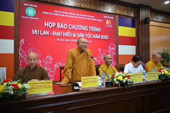 Hòa thượng Thích Gia Quang phát biểu đúc kết