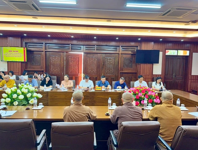 Hội nghị thảo luận chủ yếu xoay quanh vấn đề liên quan quản lý Tăng Ni, tự viện