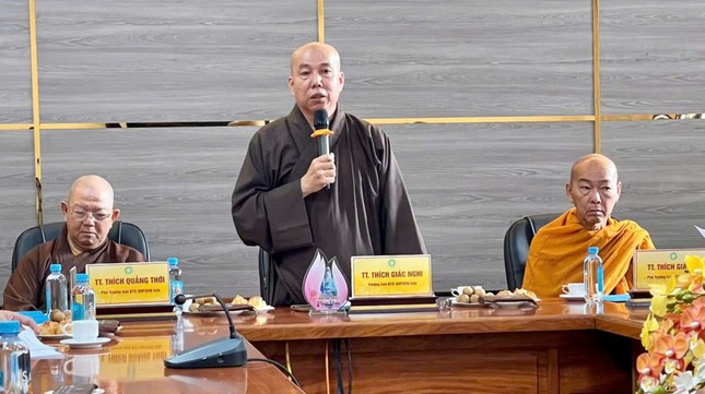 Thượng tọa Thích Giác Nghi công bố dừng hoạt động đối với Ban Trị sự GHPGVN cấp huyện