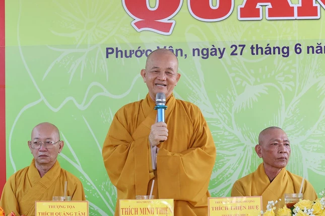 Hòa thượng Thích Minh Thiện đạo từ