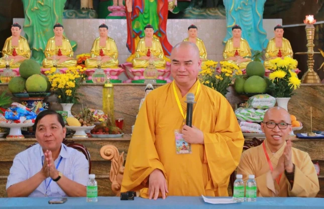 Thượng tọa Thích Tĩnh Triệt ban đạo từ Thượng tọa Thích Tĩnh Triệt ban đạo từ