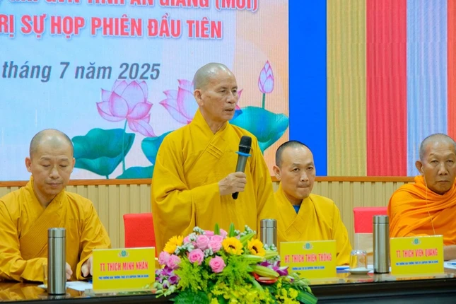 Hòa thượng Trưởng ban Trị sự tỉnh triển khai mô hình hoạt động