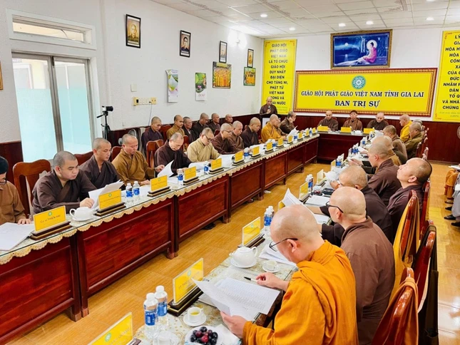 Đại đức Thích Quảng Thái thông qua quyết định của Hội đồng Trị sự