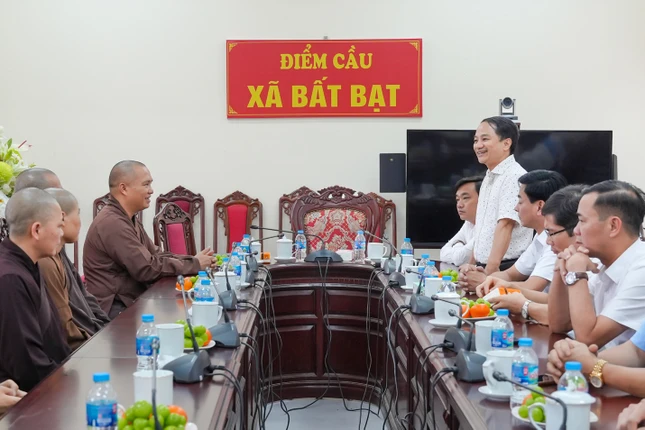 Đoàn Ban Thường trực Ban Trị sự GHPGVN TP.Hà Nội tại xã Bất Bạt Đoàn Ban Thường trực Ban Trị sự GHPGVN TP.Hà Nội tại xã Bất Bạt