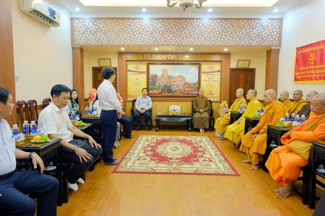 Buổi tiếp thân mật lãnh đạo tỉnh An Giang