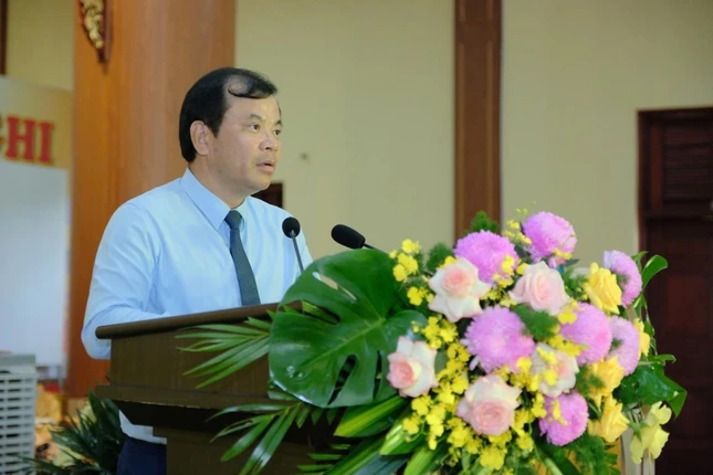 Ông Phan Thế Tuấn phát biểu tại hội nghị Ông Phan Thế Tuấn phát biểu tại hội nghị