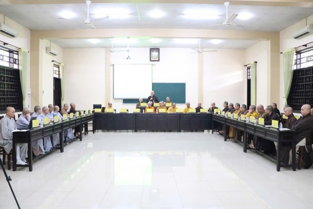 Buổi họp triển khai hoạt động Phật sự trong thời gian tới