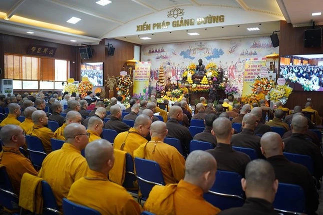 Quang cảnh buổi lễ