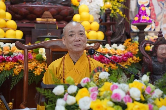 Hòa thượng Thích Bảo Nghiêm ban đạo từ Hòa thượng Thích Bảo Nghiêm ban đạo từ