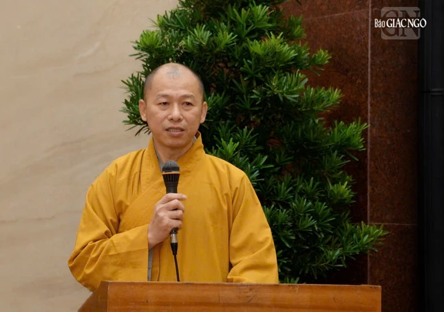 Thượng tọa Thích Minh Nhẫn thông qua Quyết định số 340/QĐ-HĐTS ngày 30-6-2025 của Hội đồng Trị sự về việc công cử nhân sự chủ chốt và phê chuẩn danh sách nhân sự Ban Trị sự GHPGVN TP.HCM nhiệm kỳ 2022-2027