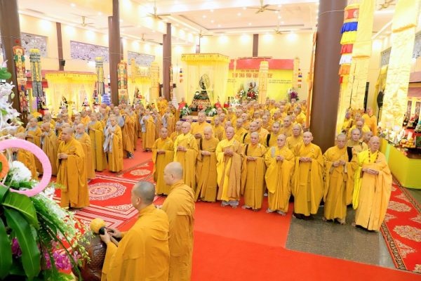 Lễ tri ân và cầu siêu anh linh các anh hùng, liệt sĩ tại tổ đình Hội Khánh