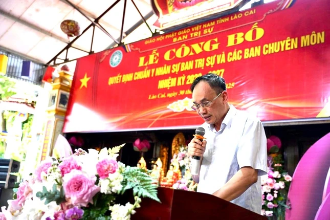 Ông Lý Văn Hải phát biểu tại hội nghị