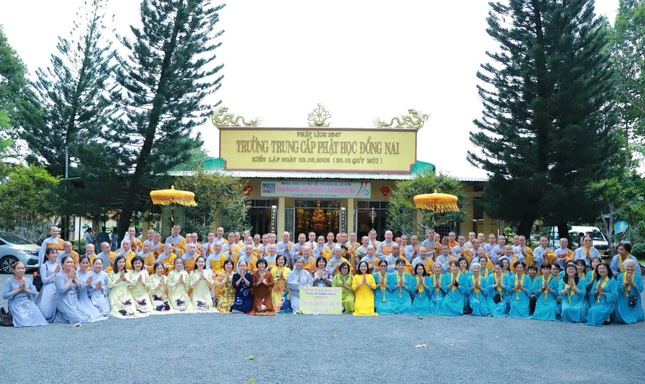 Tại Trường Trung cấp Phật học Đồng Nai