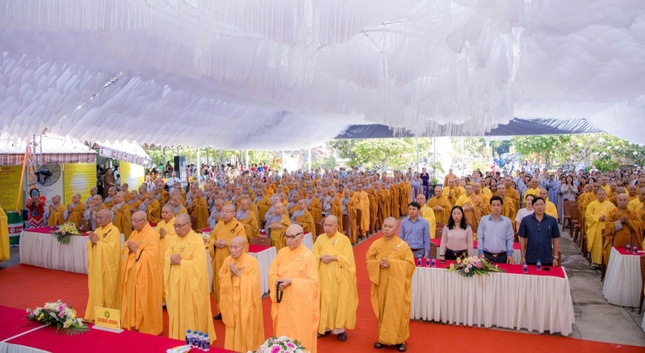 Quang cảnh buổi lễ