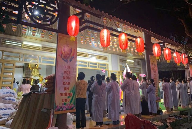 Lễ Vu lan tại chùa Tịnh Quang