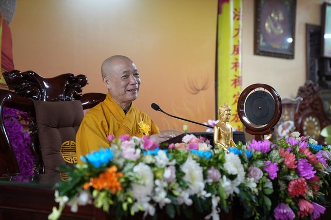 Hòa thượng Thích Bảo Nghiêm ban đạo từ