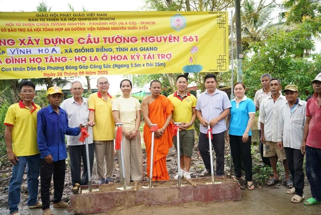 Khởi công cầu Tường Nguyên số 561 - Ảnh: T.N