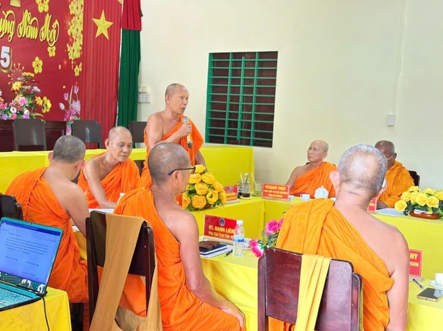 Hòa thượng Danh Đổng phát biểu đúc kết