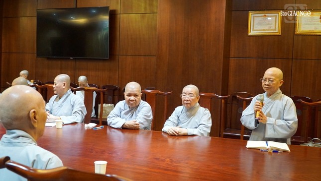 Ni trưởng Thích nữ Như Thảo triển khai hoạt động và đóng góp ý kiến tại buổi họp Ni trưởng Thích nữ Như Thảo triển khai hoạt động và đóng góp ý kiến tại buổi họp