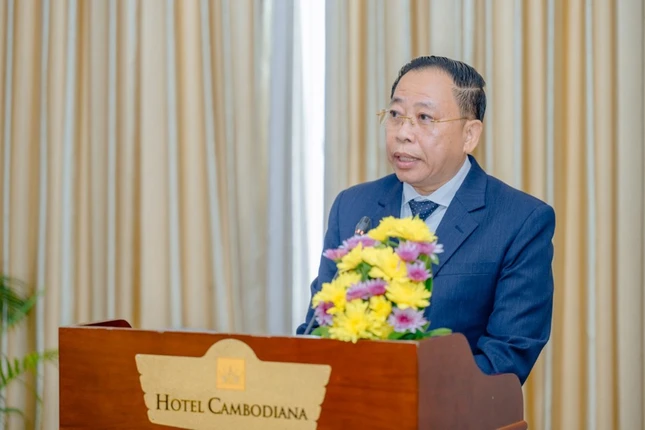 Bộ trưởng Chay Borin phát biểu khai mạc