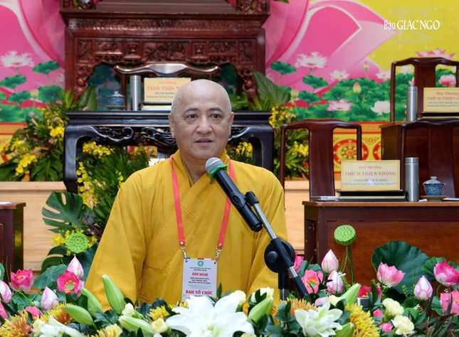 Hòa thượng Thích Huệ Thông triển khai, định hướng và gợi ý về việc tu chỉnh Hiến chương GHPGVN Hòa thượng Thích Huệ Thông triển khai, định hướng và gợi ý về việc tu chỉnh Hiến chương GHPGVN