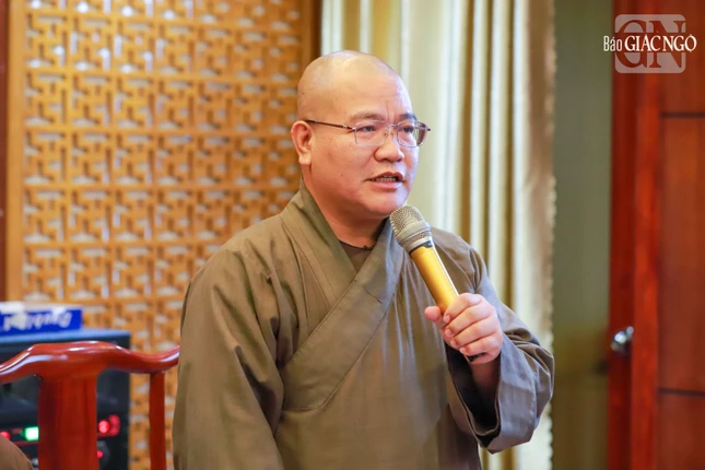 Thượng tọa Thích Hải Đạt triển khai kế hoạch Khóa bồi dưỡng chủ đề: “Một số vấn đề về trí tuệ nhân tạo (AI) và chuyển đổi số”