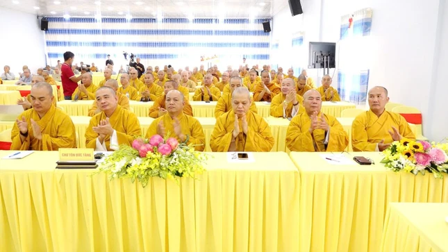 Gần 200 Tăng Ni trên địa bàn tỉnh tham gia Khóa tập huấn Hành chánh Giáo hội