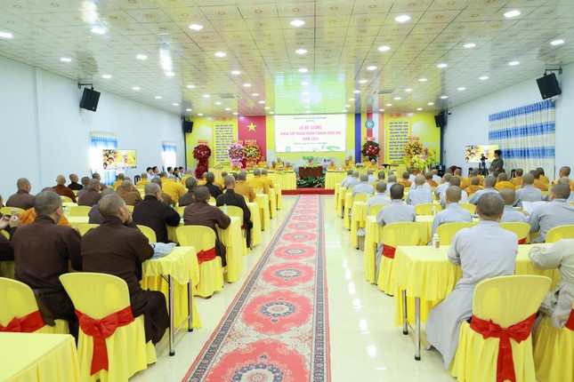 Quang cảnh buổi tổng kết khóa tập huấn