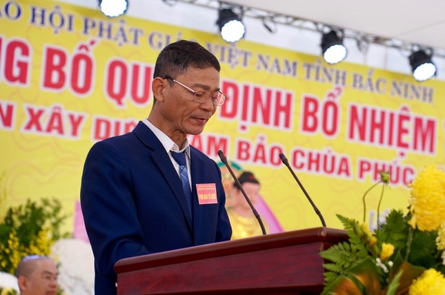 Ông Nguyễn Gia Chuẩn phát biểu khai mạc