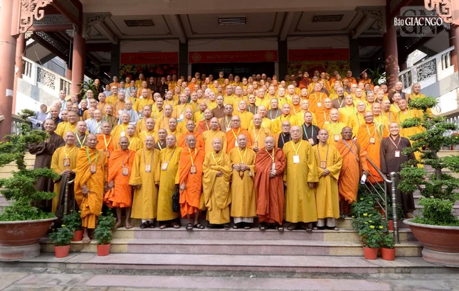 Hội nghị kỳ 5 - khóa IX GHPGVN vào chiều nay, 22-1-2025, tại thiền viện Quảng Đức, TP.HCM