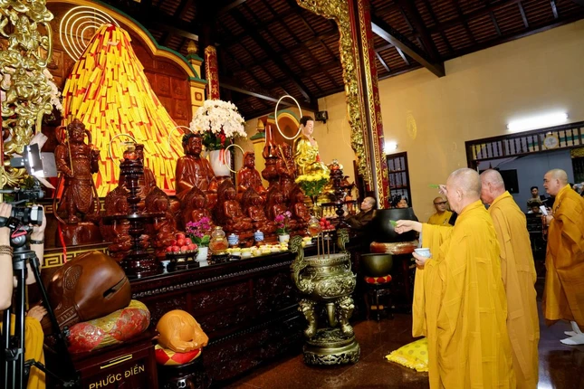 Hòa thượng Thích Minh Thiện sái tịnh