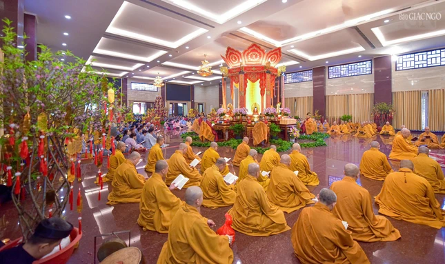 Pháp hội trì tụng kinh Dược Sư kỳ quốc thái dân an, nguyện phong điều vũ thuận