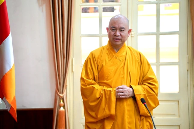 Thượng tọa Thích Đức Thiện chia sẻ những hoạt động mang dấu ấn quan trọng của GHPGVN