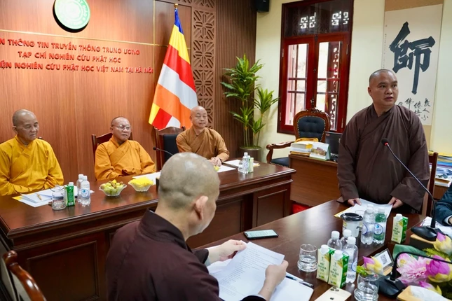 Buổi họp tiếp thu nhiều ý kiến đóng góp của chư tôn đức và cư sĩ, các nhà khoa học