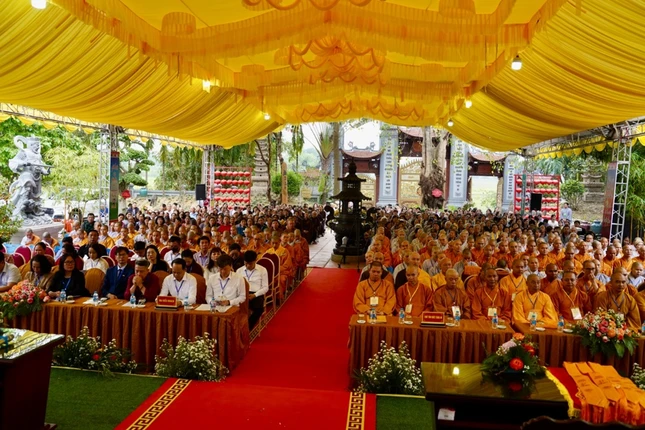 Quang cảnh buổi lễ