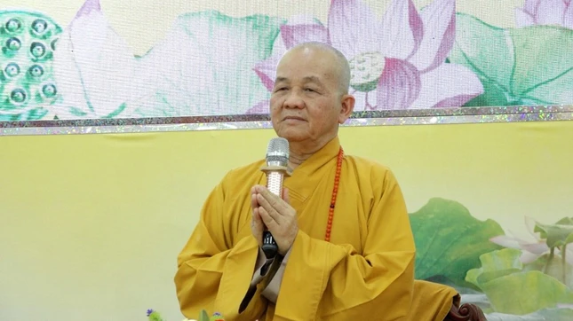 Hòa thượng Thích Minh Thiện ban đạo từ