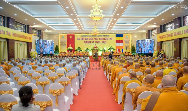 Quang cảnh Đại hội sáng nay, 4-4-2026