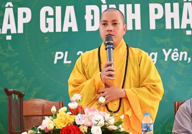 Đại đức Thích Quảng Thuận đạo từ