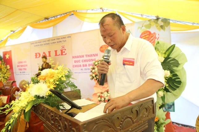 Ông Mai Đức Quân phát biểu khai mạc