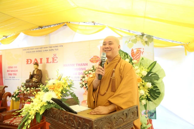 Đại đức Thích Thanh Quang đạo từ