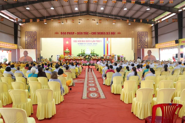 Ngày thứ nhất Đại hội đại biểu Phật giáo tỉnh Tây Ninh lần thứ I, nhiệm kỳ 2026-2031