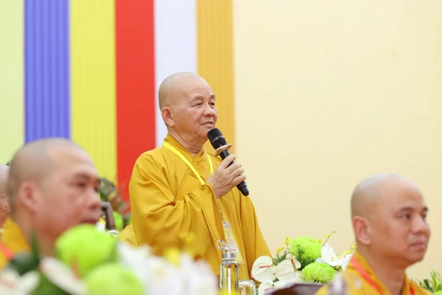 Hòa thượng Thích Minh Thiện ban đạo từ