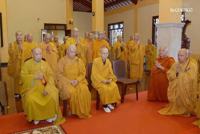 Lễ tưởng niệm do Ban Thường trực Ban Trị sự TP.HCM cùng Hội đồng Trị sự tổ chức