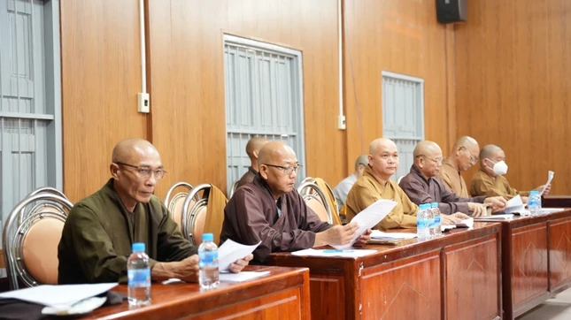 Buổi họp triển khai chuẩn bị tổ chức Đại lễ Phật đản và An cư kiết hạ