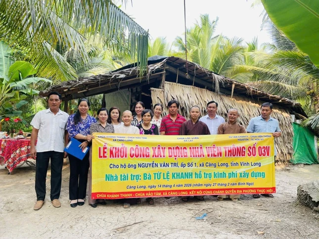 Khởi công xây dựng nhà Viên Thông số 03V Khởi công xây dựng nhà Viên Thông số 03V