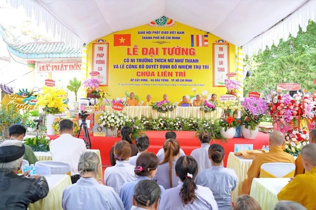 Quang cảnh buổi lễ