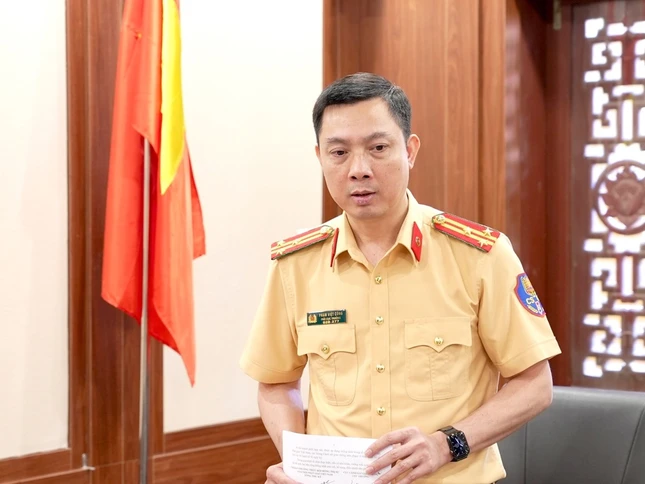 Đại diện Cục Cảnh sát giao thông