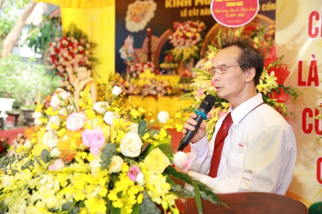 Ông Đinh Văn Xuân phát biểu